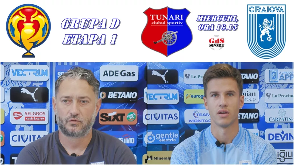 Cupa României | Dragoş Bon şi Marian Danciu au prefaţat meciul cu CS Tunari (VIDEO)