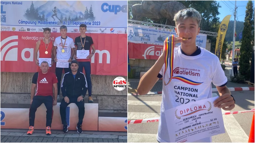 Atletism / Super rezultat pentru „U“ Craiova! Constantin Deaconescu, campion naţional la cros montan