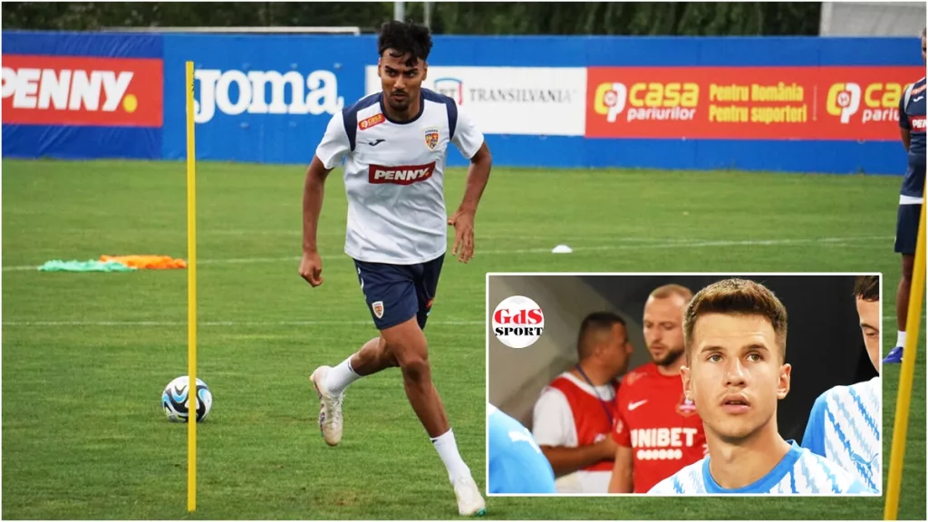 România U21 | Baiaram s-a „rupt“ şi a fost înlocuit cu Danciu