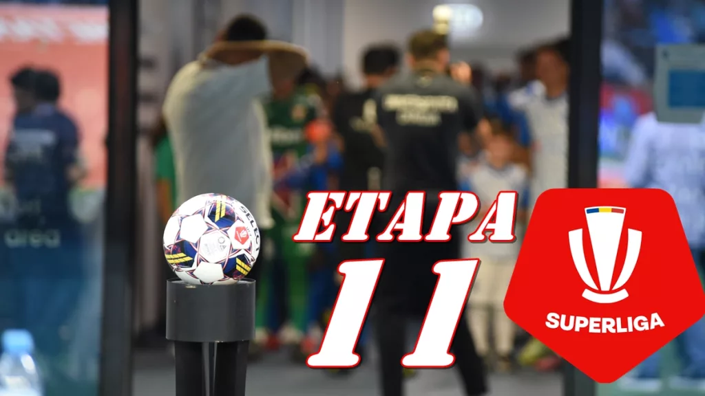 Superliga | Programul meciurilor din etapa 11