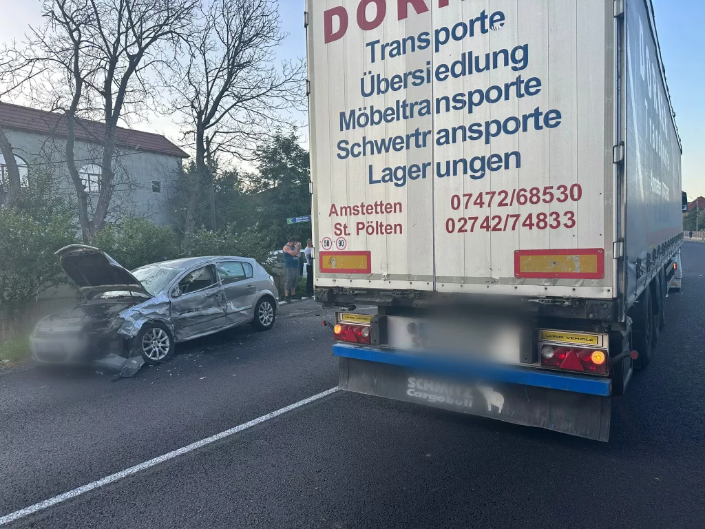 Vâlcea: Accident rutier pe DN 7, Calea București