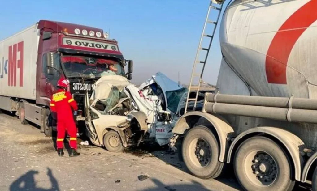 Bilanțul tragediei de pe A1. Cinci persoane au murit