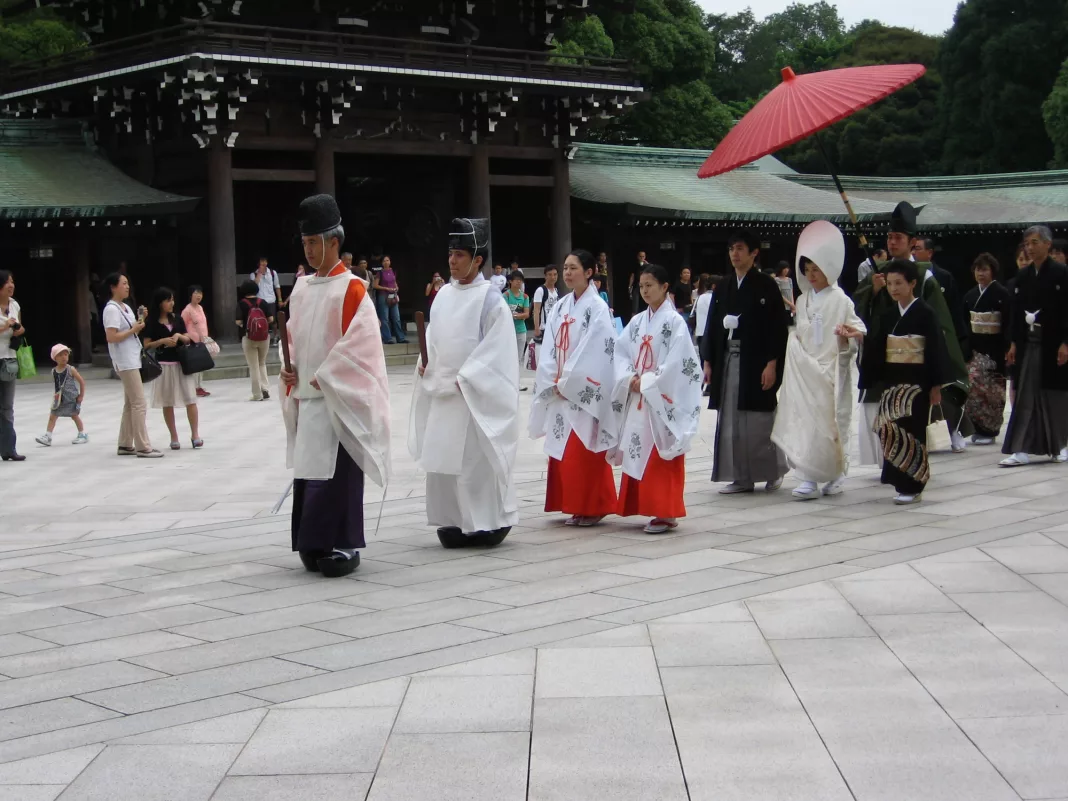Nuntă în Japonia