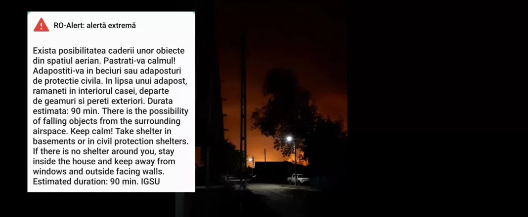 A fost extinsă aria de transmitere a mesajelor RO-Alert în cazul atacurilor ruseşti asupra Ucrainei A fost extinsă aria de transmitere a mesajelor RO-Alert în cazul atacurilor ruseşti asupra Ucrainei