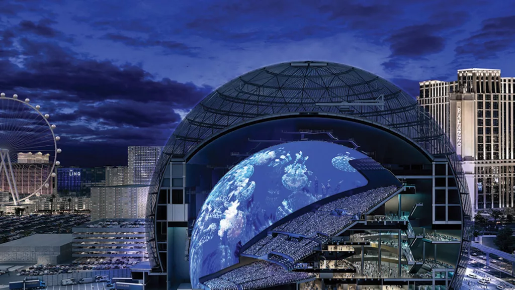 (VIDEO) „Sphere” din Las Vegas, o viziune „uimitoare” asupra viitorului divertismentului