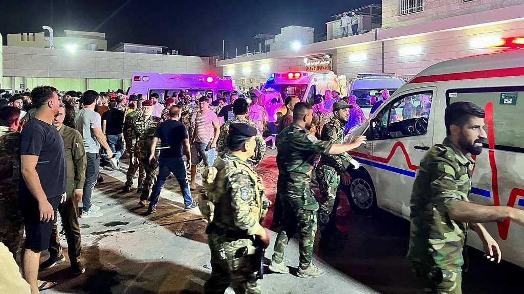 100 de morţi şi 150 de răniţi în incendiul petrecut la o nuntă în Irak