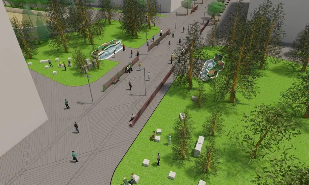 Planșele de la proiectul de reabilitare