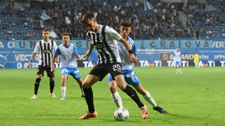 Youth League | Universitatea Craiova, pregătită pentru returul cu Partizan Belgrad (VIDEO)