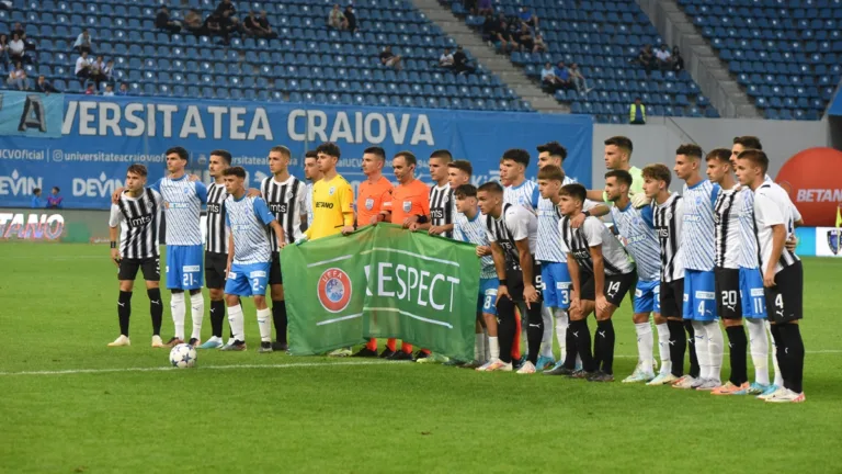 Youth League | Universitatea Craiova – Partizan Belgrad 0-1, în imagini