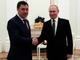 Vladimir Putin urmează să se întâlnească joi cu omologul său kârgâz, Sadir Japarov