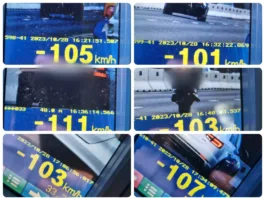 Şoferi care goneau cu 142 de km/h, respectiv 133 km/h, într-o localitate din Vâlcea