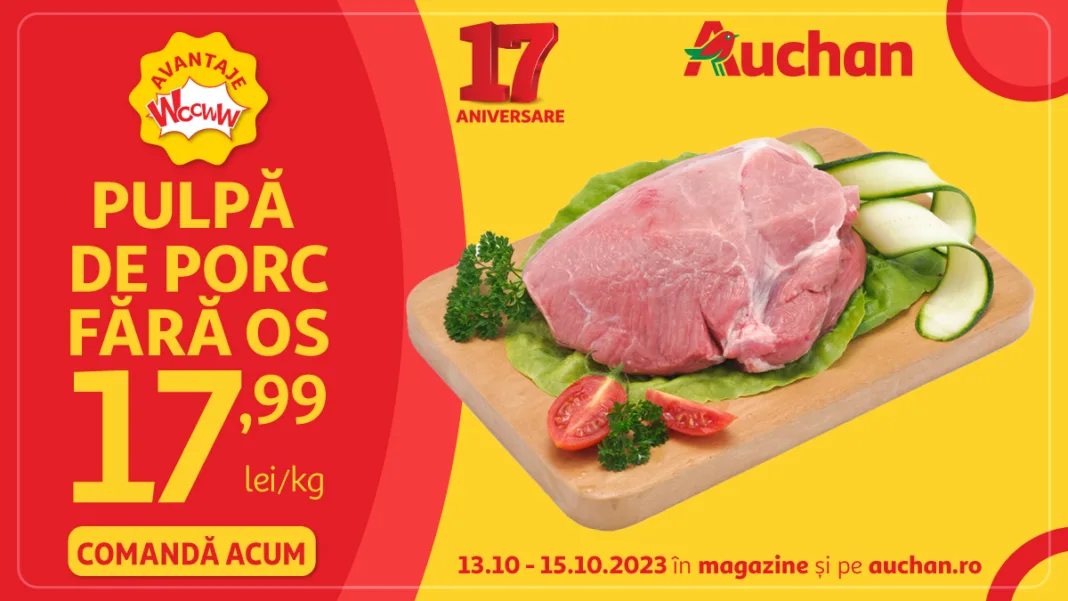 Pulpă de porc fără os