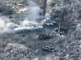 Tancurile rusești, bombardate fără oprire