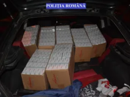 Ţigări de contrabandă, descoperite într-un autoturism la Reşiţa