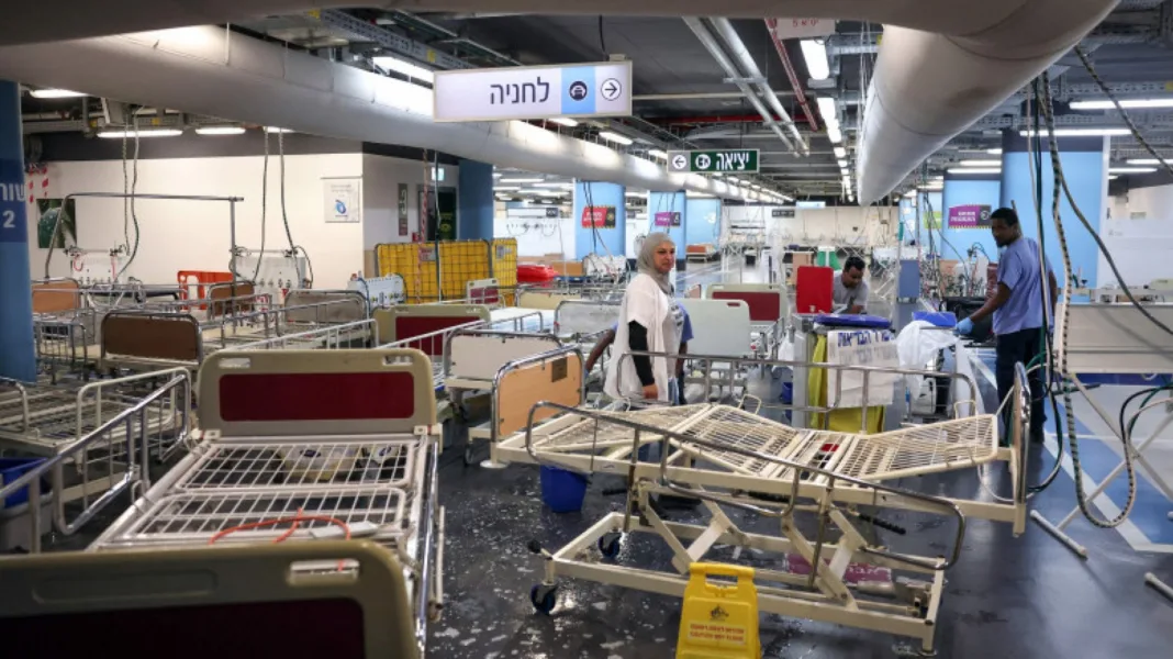 Israelul a pregătit cel mai mare spital subteran cu 2.000 de paturi