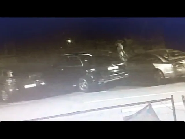 (VIDEO) Tânăr craiovean, reţinut după ce a incendiat un autoturism