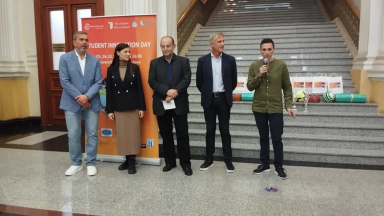 Emil Săndoi și Alin Burileanu, vedete la „Student innovation day“ (VIDEO)