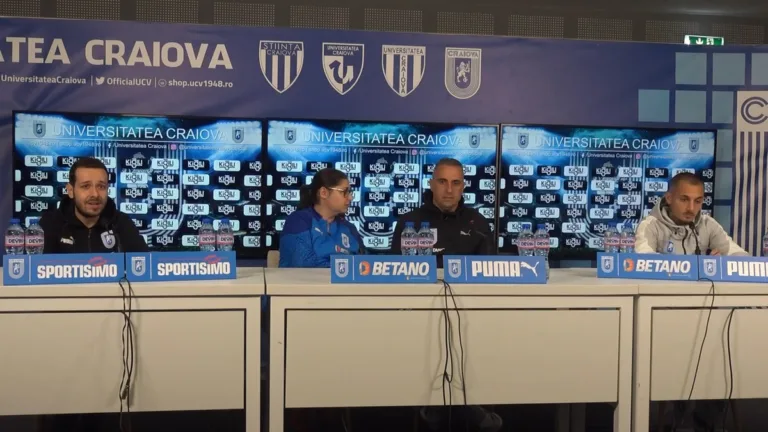 Oțelul – „U“ Craiova | Ivaylo Petev și Alex Mitriță au prefațat meciul de la Galați (VIDEO)