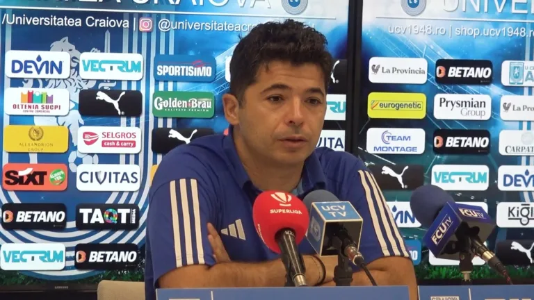 Universitatea Craiova – FCU 1-1 | Giovanni Constantino, nemulțumit de rezultat (VIDEO)