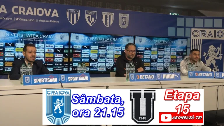 Dragoș Bon și Vladimir Screciu au prefațat derbiul Universitatea Craiova – FCU (VIDEO)