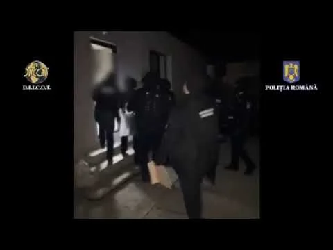 (VIDEO) Operațiune amplă împotriva criminalității organizate: 46 de acțiuni, 199 de percheziții, 210 de membri vizați