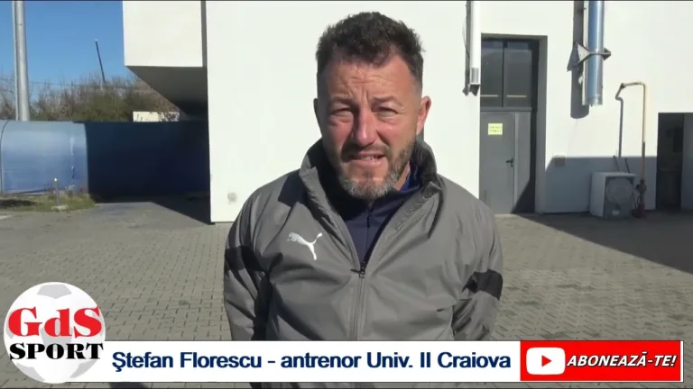 Liga 3 | Ştefan Florescu nu se teme de ACSO Filiaşi (VIDEO)