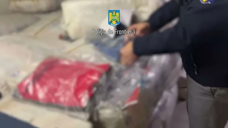 (VIDEO) Bunuri contrafăcute de peste 15 milioane lei, descoperite la graniţa cu Bulgaria
