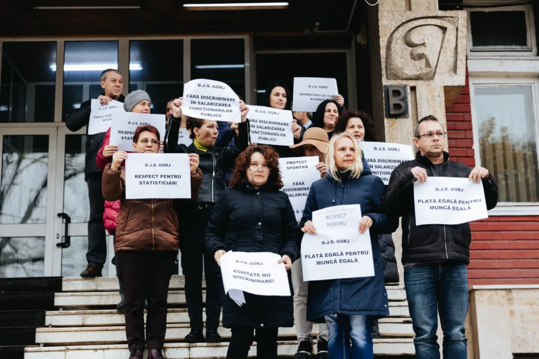 Au fost declanșate proteste și la Direcția de Statistică