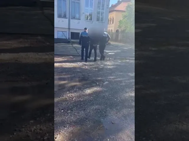 (VIDEO) Doljean reținut pentru încălcarea ordinului de protecţie