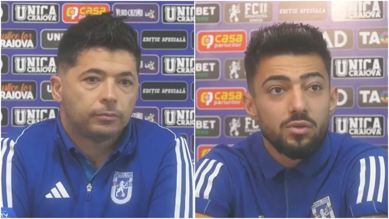 FCU Craiova – FC Botoșani | Giovanni Constantino și Radu Negru sunt atenți cu moldovenii (VIDEO)