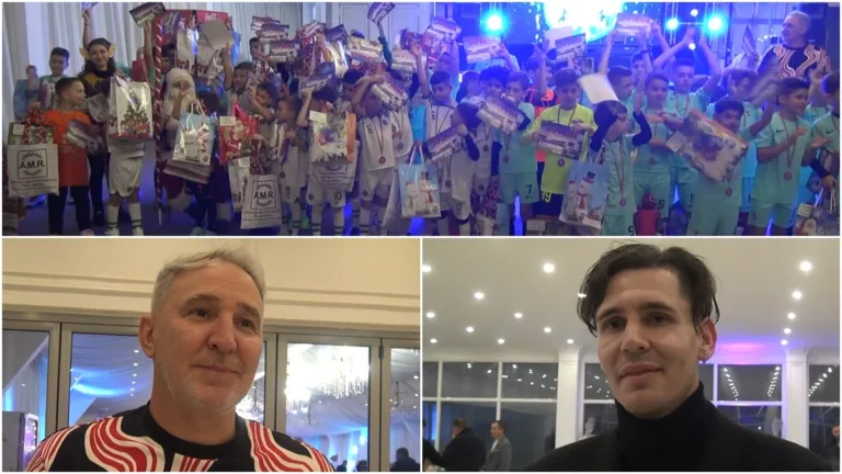 Juniori | Moș Crăciun a venit „încărcat“ la „Leii Sudului“ (VIDEO)