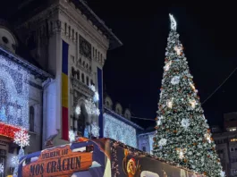 Experimentați bucuria unei călătorii în lumea poveștilor cu "Autobuzul lui Moş Crăciun", amplasat în Piaţa Mihai Viteazul (Aleea Prefecturii)