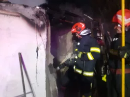 Incendiu la o casă de locuit din localitatea Măciuca