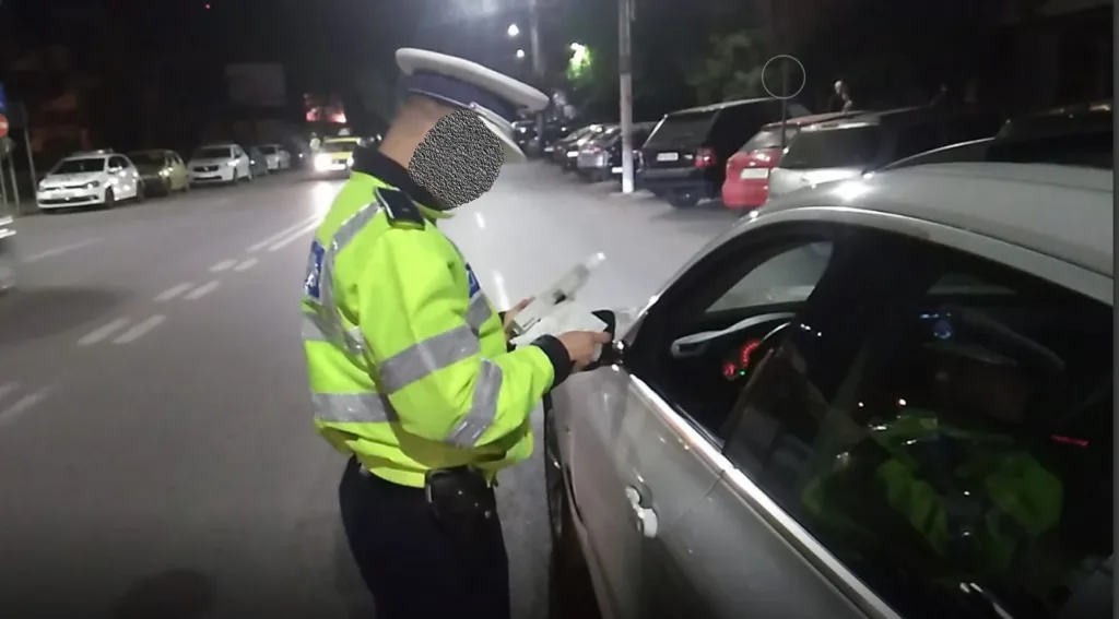 Gorj: Cetățean italian, la volan sub influența alcoolului