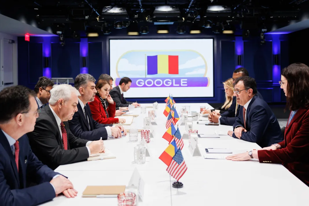 Întrevederea premierului Marcel Ciolacu cu reprezentanții Companiei Google
