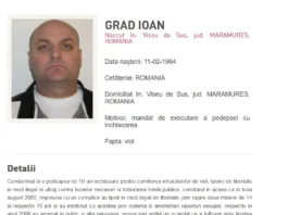 Grad Ioan a fost condamnat la 10 ani de închisoare