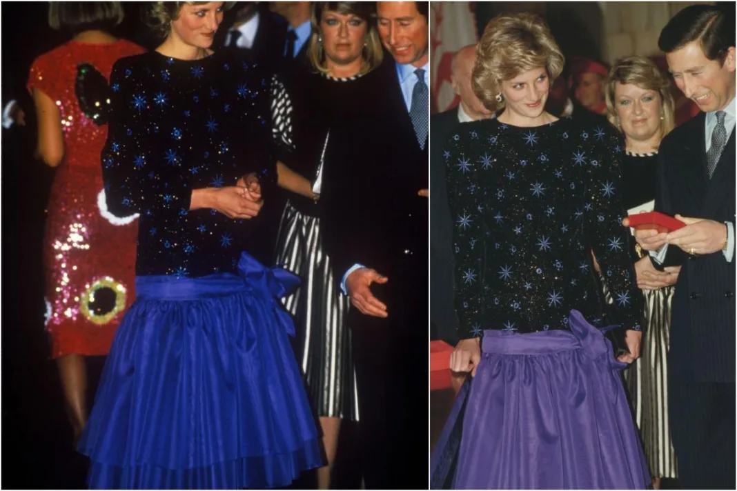 Rochie de seară purtată de prințesa Diana, vândută pentru o sumă record