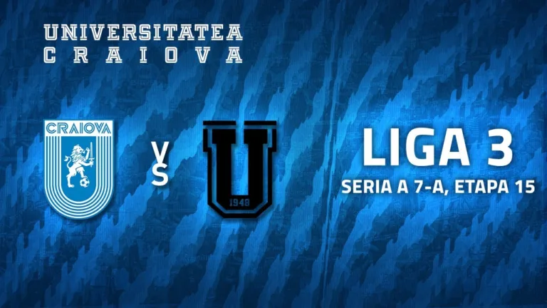 Liga 3 | Universitatea II Craiova a surclasat-o pe FCU II (VIDEO)