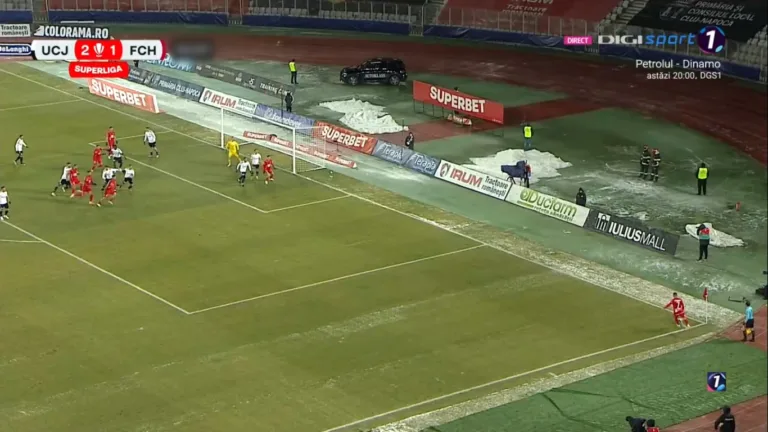 U Cluj – Hermannstadt 2-1 | Fotbal doar o repriză