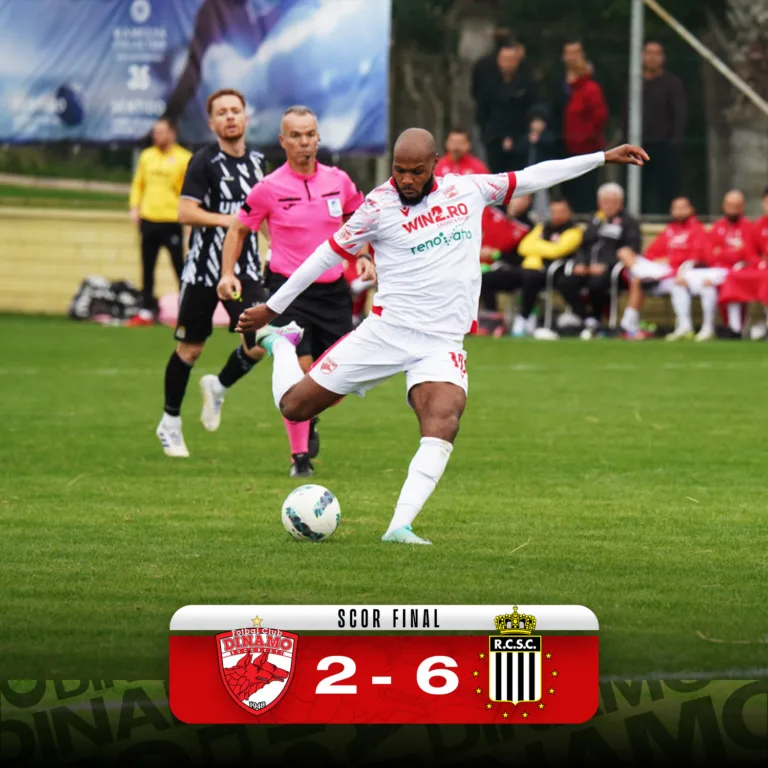 Charleroi a făcut set cu Dinamo într-un amical