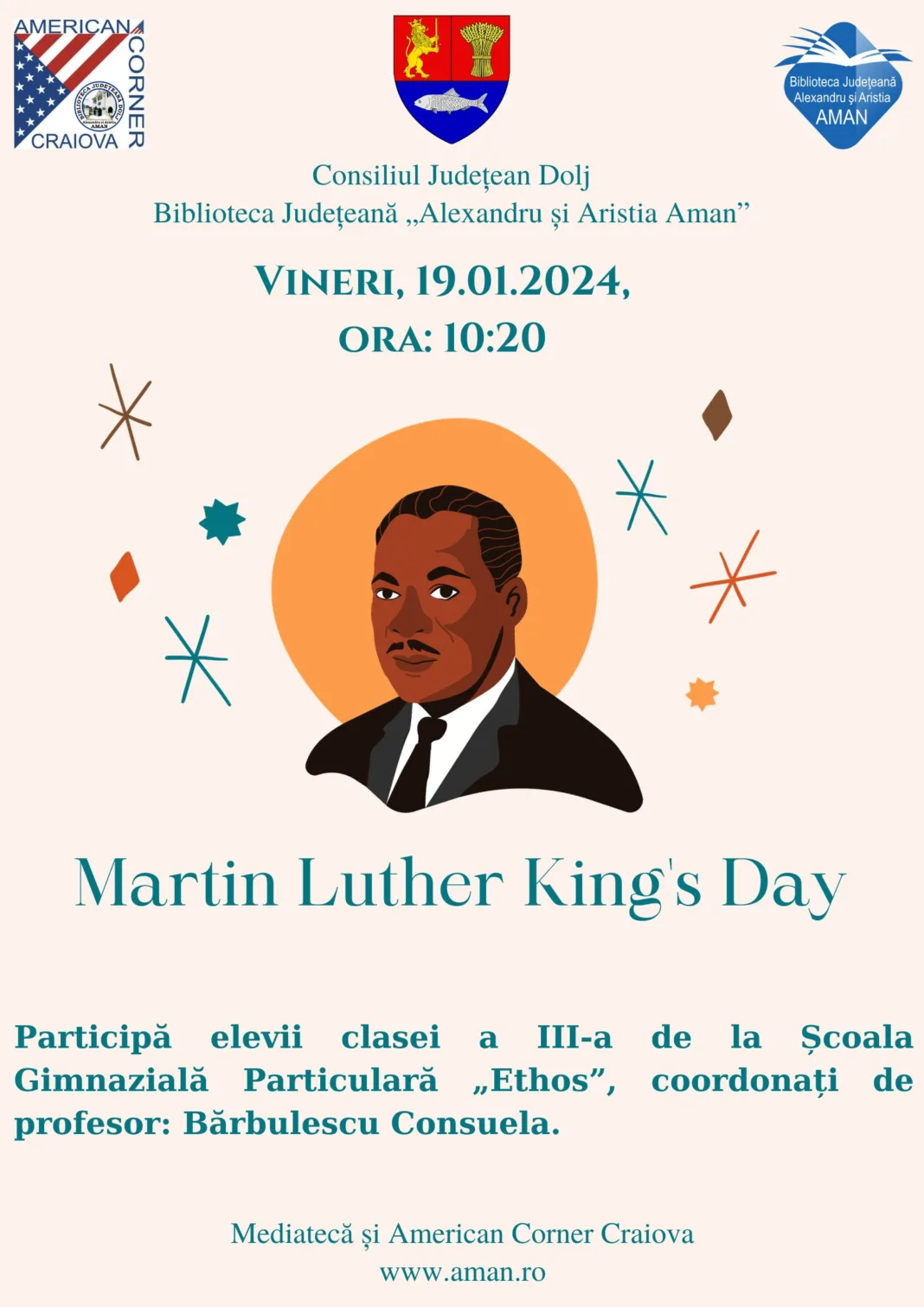 „Martin Luther King’s Day” la „Aman“