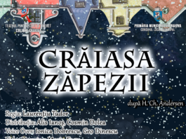 „Crăiasa Zăpezii“ în week-end la Teatrul Colibri Craiova