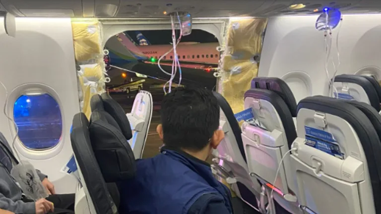 Un telefon căzut dintr-un avion rămas fără ușă a fost găsit la sol intact