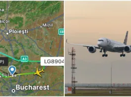 Un Boeing care a decolat din Otopeni s-a întors pe aeroport după 10 minute