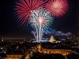 Anul Nou, marcat de focuri de artificii dar și anunțuri importante (Foto: Hotenews)