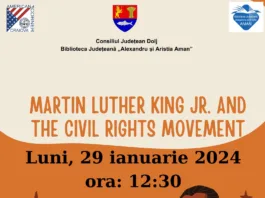 Lecție deschisă despre Martin Luther King Jr. la Biblioteca Aman