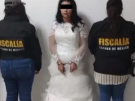 O mireasă a fost arestată pentru presupusă extorcare în ziua nunții ei din Mexic