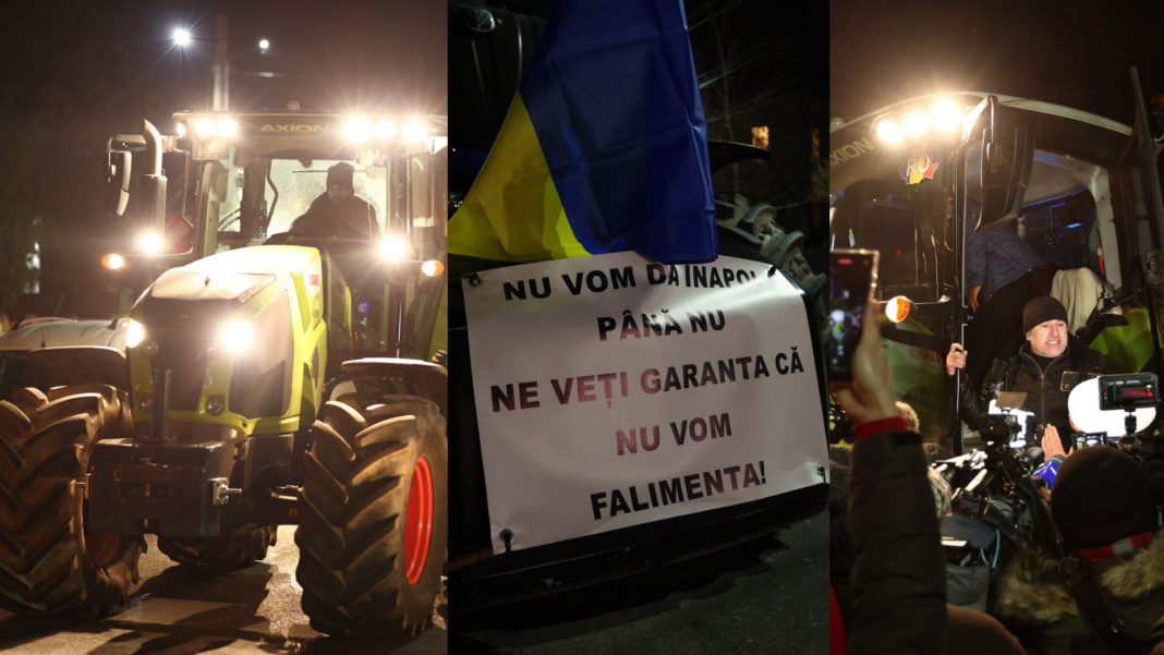 Proteste transportatori și fermieri