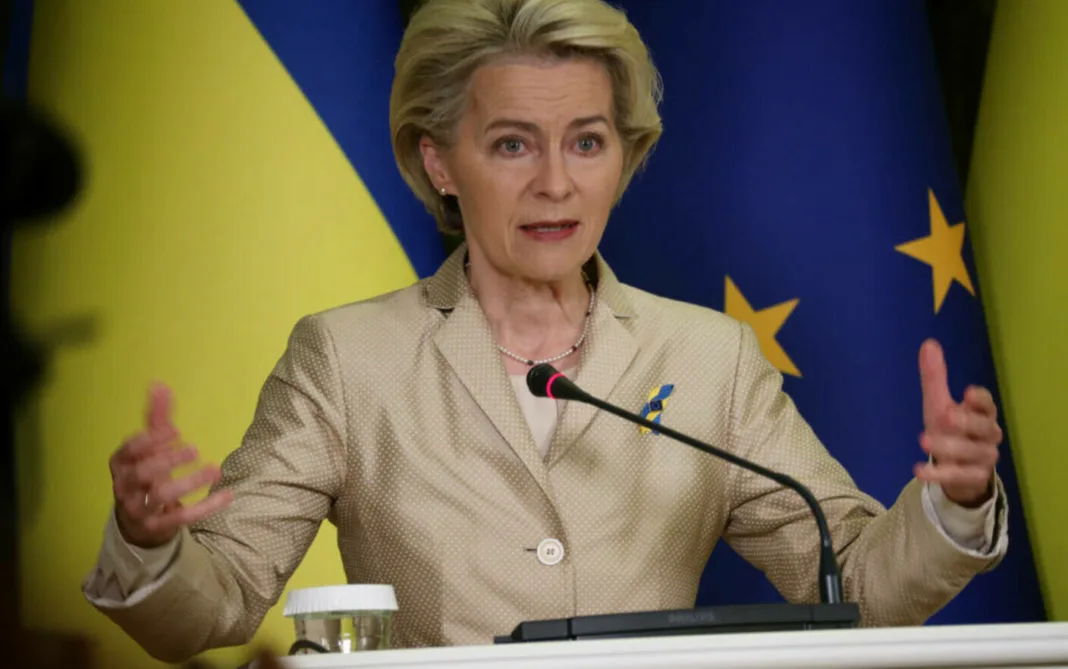 Ursula von der Leyen propune ca profiturile activelor ruseşti îngheţate să fie folosite pentru armata ucraineană