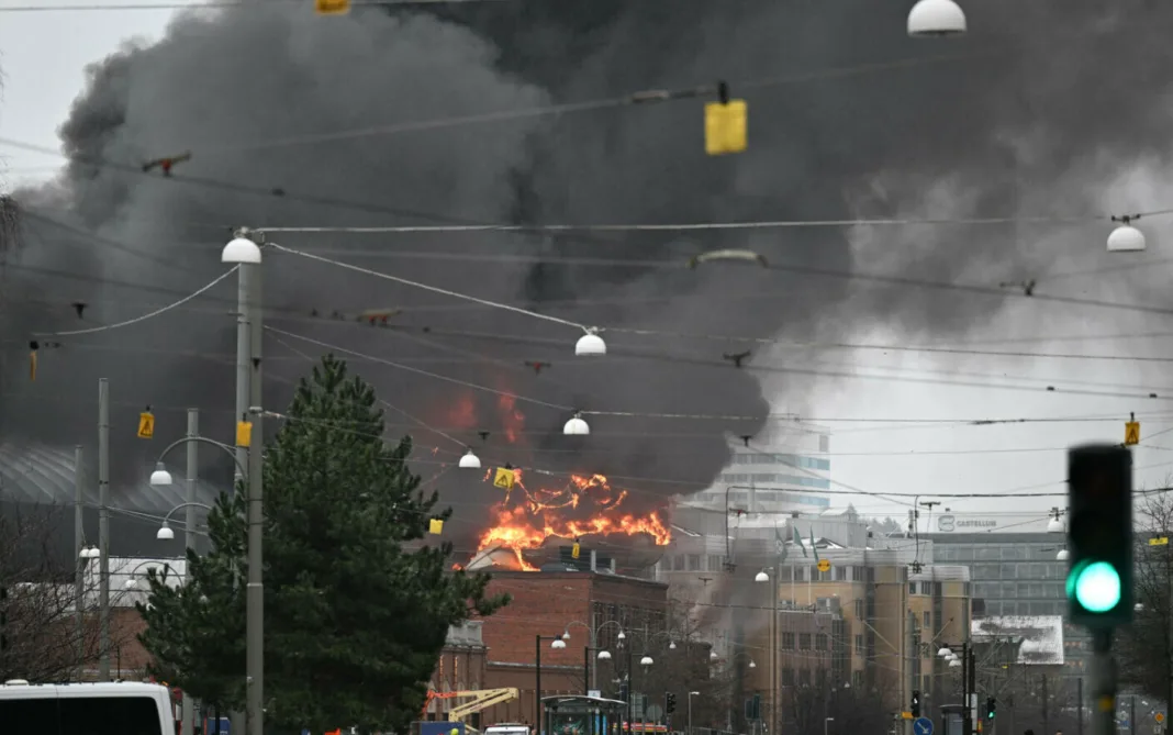 Cel mai mare parc de distracţii din Suedia, devastat de un incendiu
